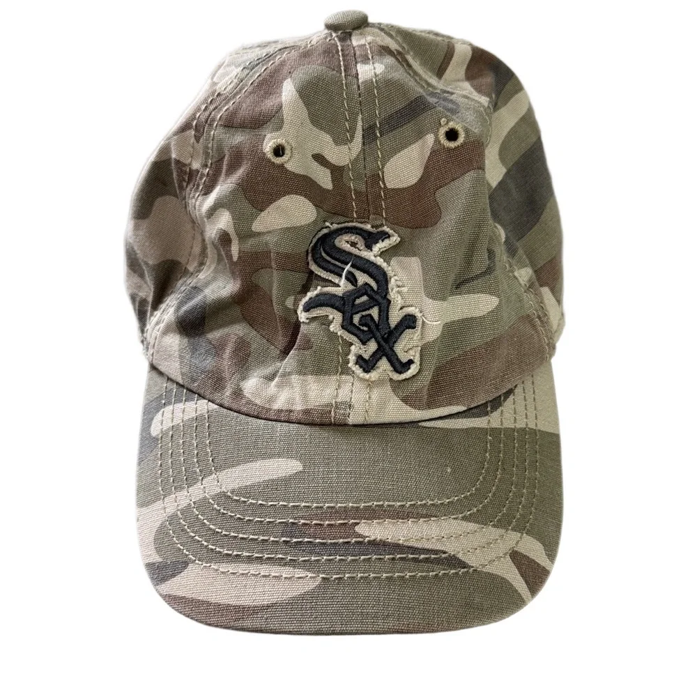 Chicago White Sox Camouflage Baseball Cap OSFM